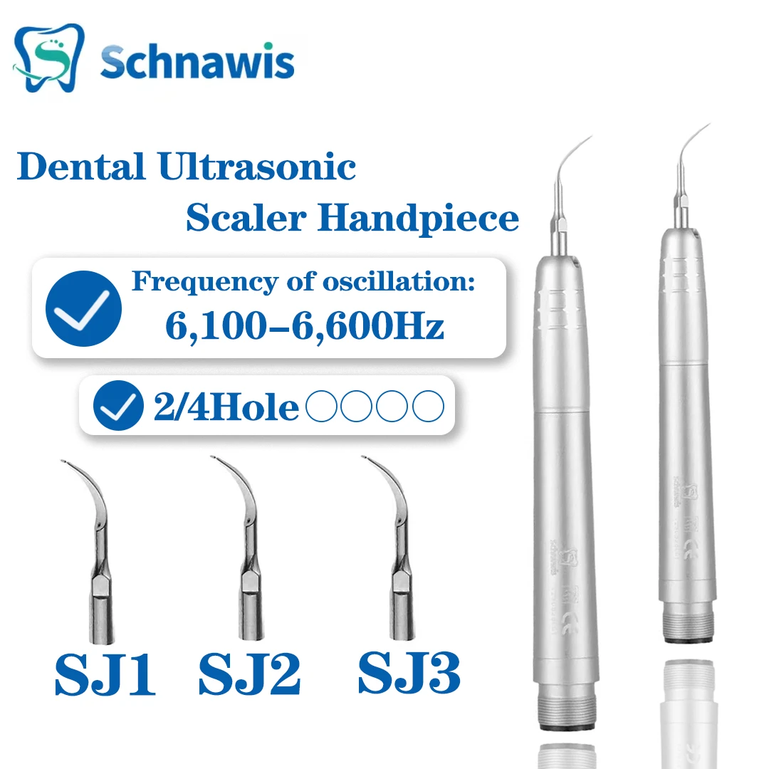 Schnawis Dental Ultrasonic Scaler Handpiece Air Scaler Handpiece Sonic Scaler To