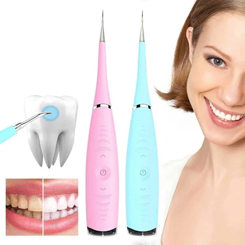 Sonic Dental Scaler Tooth Calculus Remover Ultrasonic Vibration Tooth Stains Tar