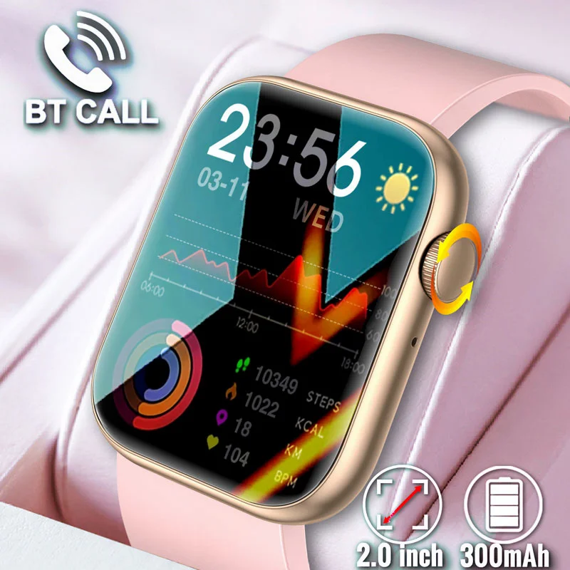 Qx7 Pro Smart Watch Women For Xiaomi Android Ios Waterproof Fitness Watches 2.0 