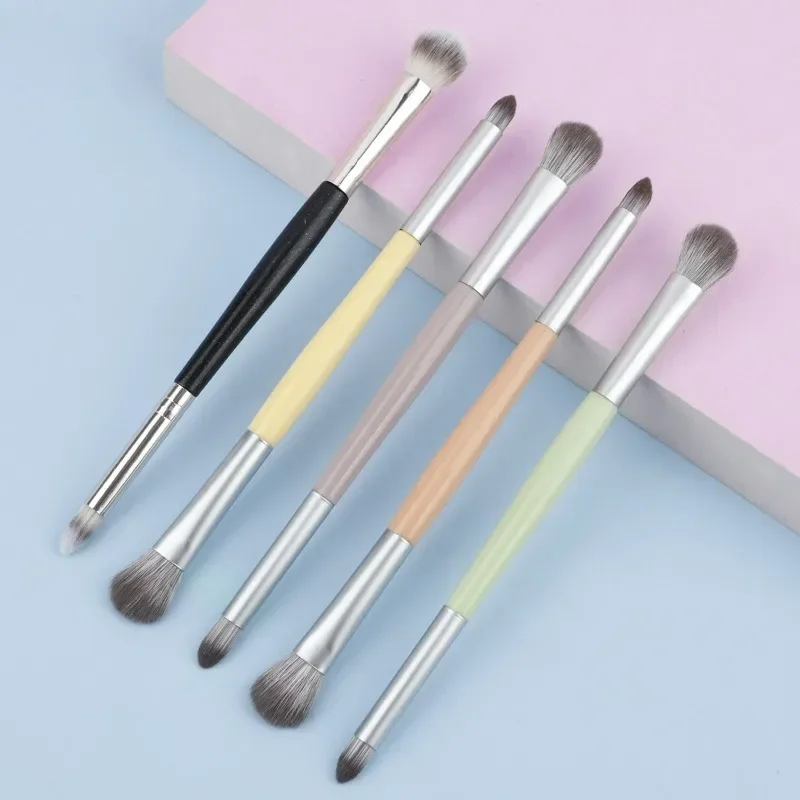 Single Makeup Brush Double-ended Eye Shadow Brush Smudge Detail Highlight Brush 