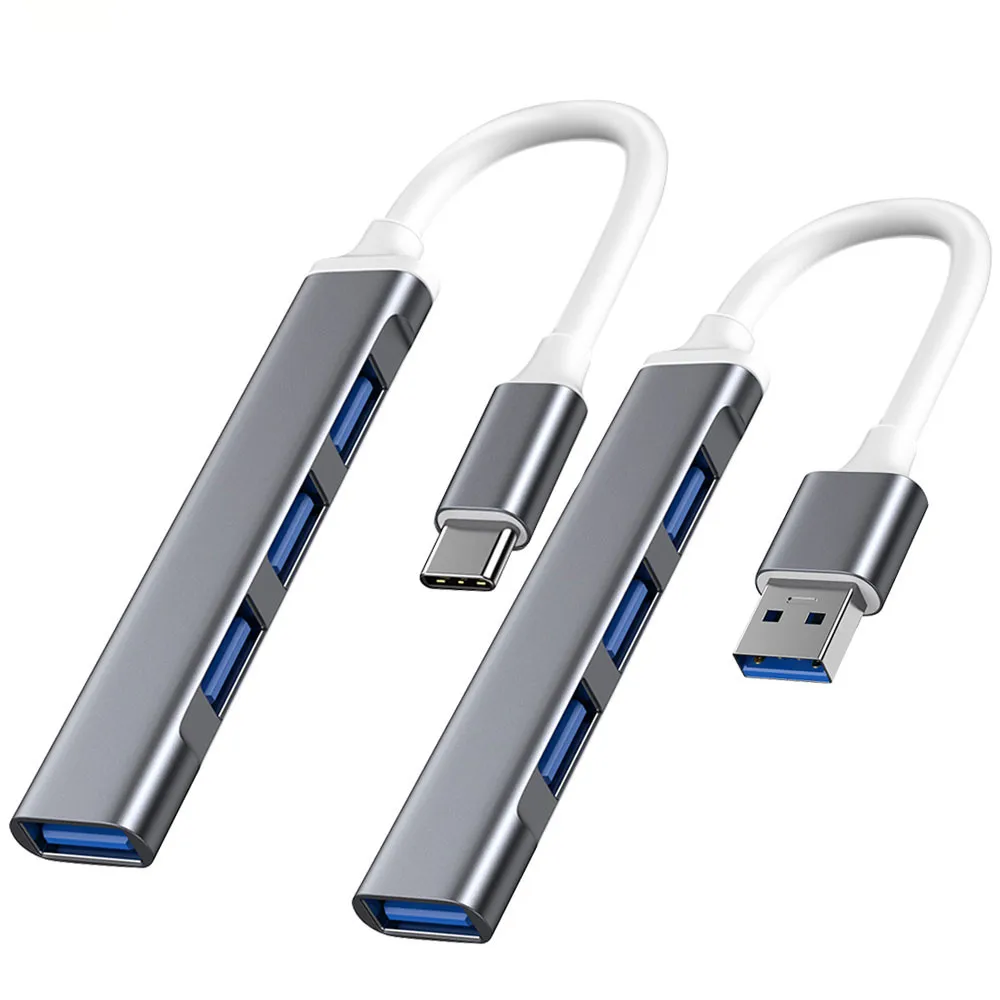 USB C HUB 3.0 Type C 3.1 4 Port Multi Splitter Adapter OTG For Xiaomi Lenovo Mac