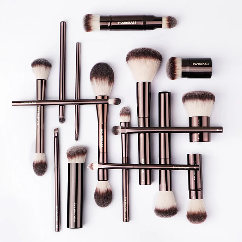 Hourglass Makeup Brushes Powder Foundation Concealer Blusher Bronzer Eye Shadow 