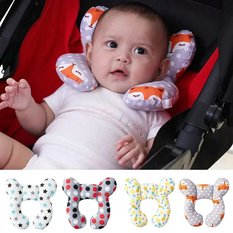 Children U-shaped Pillow Cute cartoon Travel Sleeping U-shaped Pillows Comfortab
