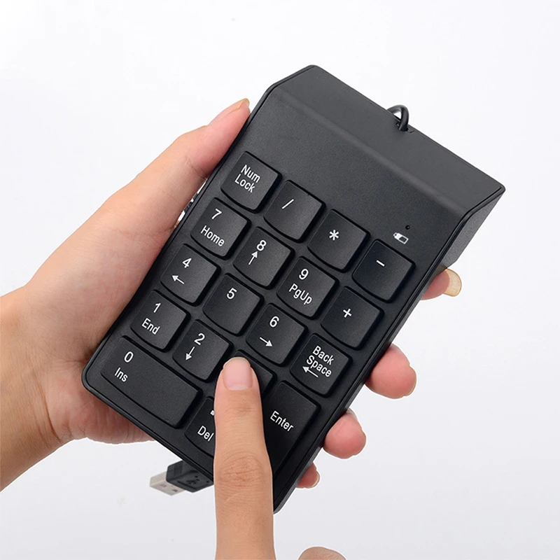 Universal numeric keypad USB Wire Mini number Keyboard keycap for Laptop Desktop