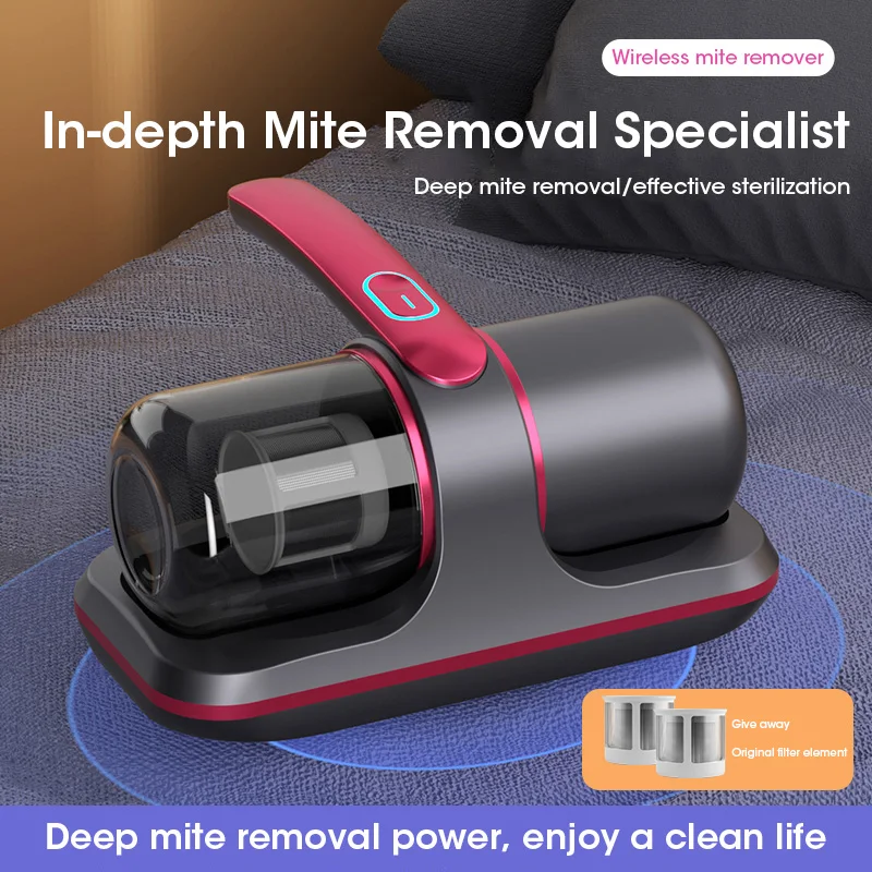 Household Mattress Vacuum Cleaner 12KPa UV Sterilization Machine USB Charging Sm