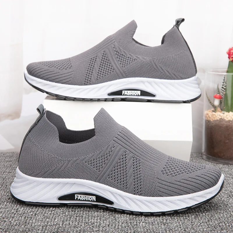 Men Summer Mesh Breathable Shoes Lightweight Sneakers Men 2023 New Fashion Casua