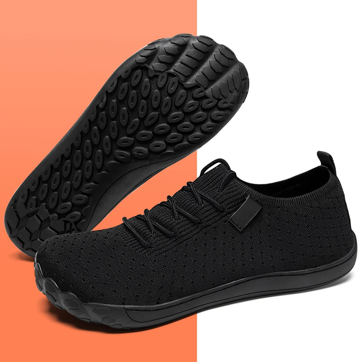 Men Walking Shoes Comfortable Wide Toe Barefoot Soft Outdoor Walking Footwear Sh