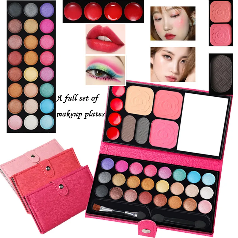 Beginner Full Makeup 33 Colors Eyeshadow Palette Set Makeup Student Children's D